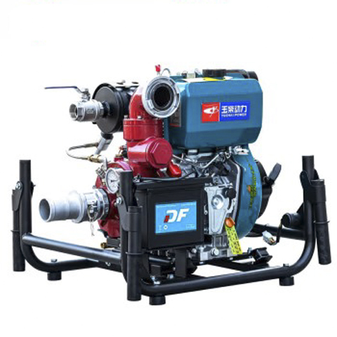 玉柴YCG2.5X柴油款電啟動2.5寸高壓消防鑄鐵泵