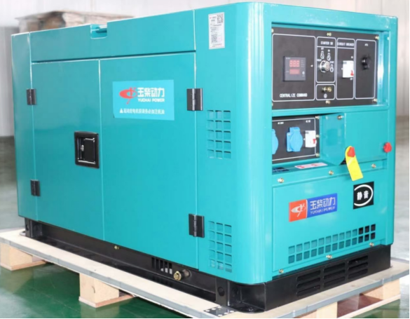 江蘇客戶訂購(gòu)18kw靜音發(fā)電機(jī)組